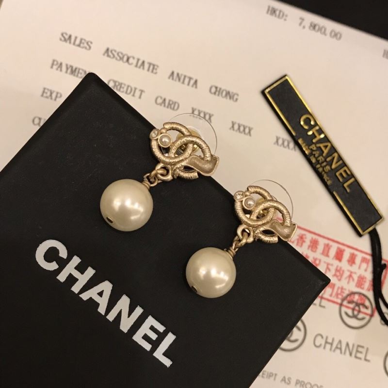 Ch*el earrings